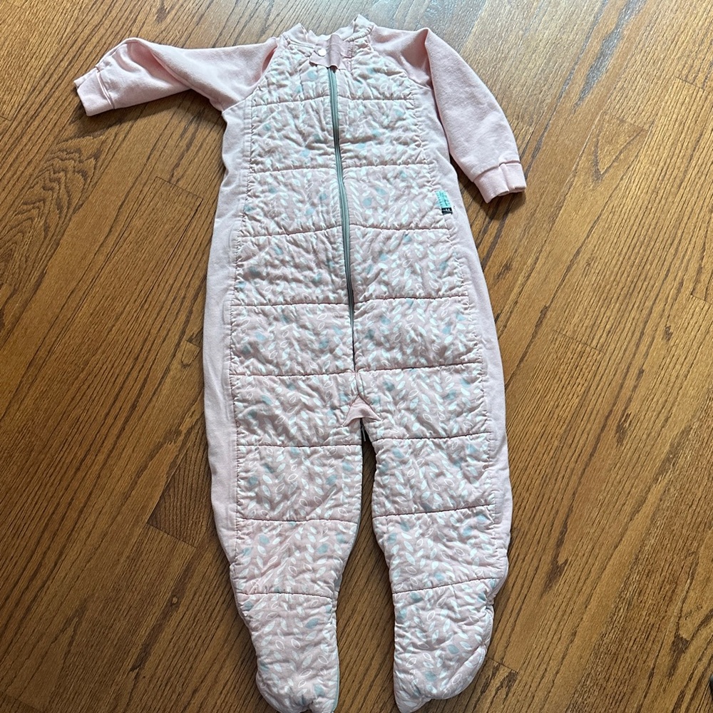 Pink Quilted Kids sleeping bag